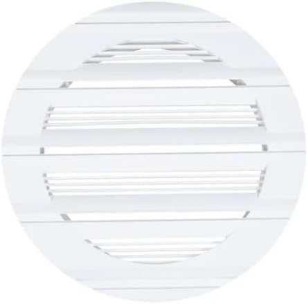 AP SuppliesLouvre Vent - Designed to Provide efficient air Circulation While preventing dust, Debris, and Insects from Entering Your Space. (Round Bella 100mm)