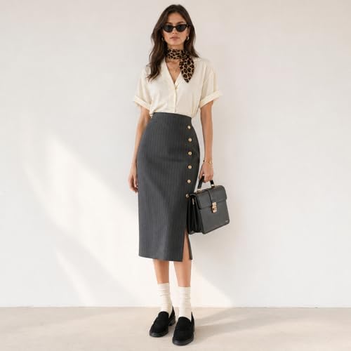 Image of Loafers for Women, Classic Penny Slip On Flat Dress Shoes