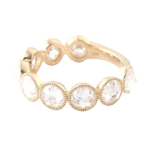 Bague de fiançailles moissanite argent 925, le cadeau d'anniversaire idéal