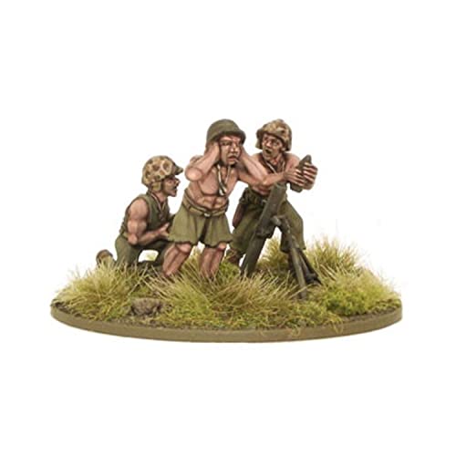 Warlord Games USMC 81mm Mortar Team by Bolt Action