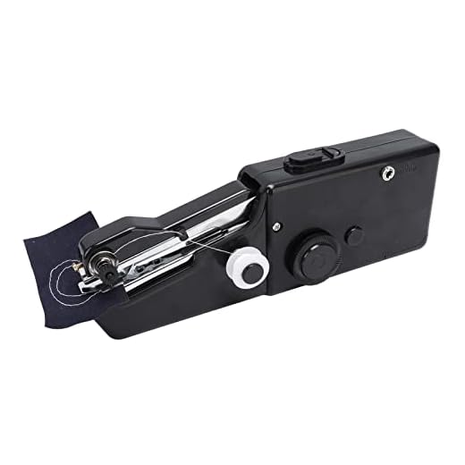 Máquina De Costura Portátil, Mini Máquina De Costura Elétrica Portátil, Máquina De Reparo Portátil, Adequada Para Roupas Têxteis, Cortinas De Dobras De Seda(Preto)