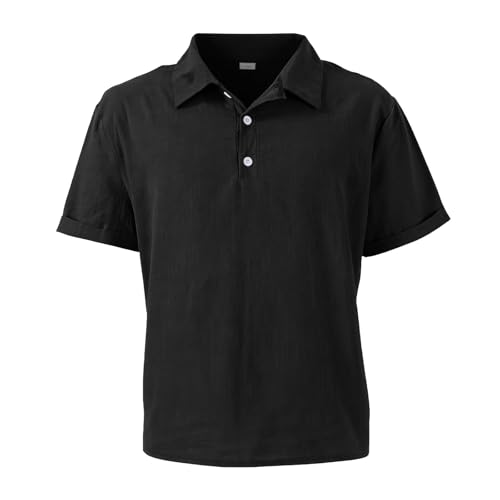 Polo homme coton manche courte A9 casual et respirant pour l'été