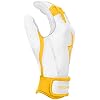 BRUCE BOLT Chrome Series Short Cuff Batting Gloves - Multiple Colors - Adult & Youth Sizes