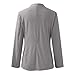 Shelnghohu Office Jacket For Women 2024 Professional Blazer Work Lapel Button Down Solid Elegant Long Sleeve Dressy Jackets