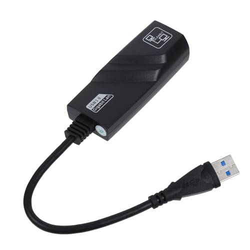 Adaptador USB Ethernet Gigabit 1000 Mbps sin controladores para ordenador portátil en casa y oficina