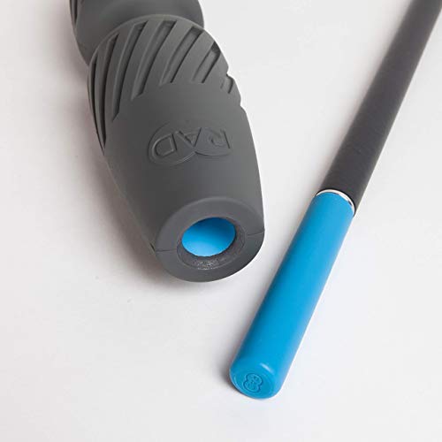 Rad Muscle Flushing Kit / 2-In-1 Myofascial Release Tool Kit With Steel Massage Stick And Travel Foam Roller For Self Massage, Mobility And Recovery #TOP7