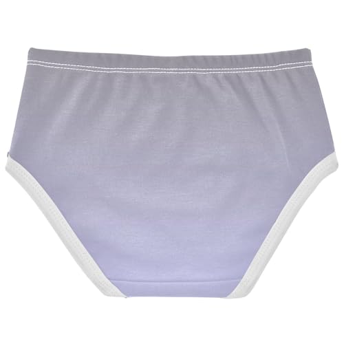 Taupe Lavender Blue Gradient Toddler Underwear Floral 2t Cotton Little Girl Panties Animal Briefs Underpants2