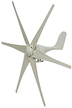 Turbinas eólicas, kit gerador de turbina eólica, kit gerador de vento de 8000 w 12 v/24 v 5 lâminas com controlador de carga gerador de energia eólica para combinação de gerador de moinho de vento, 4