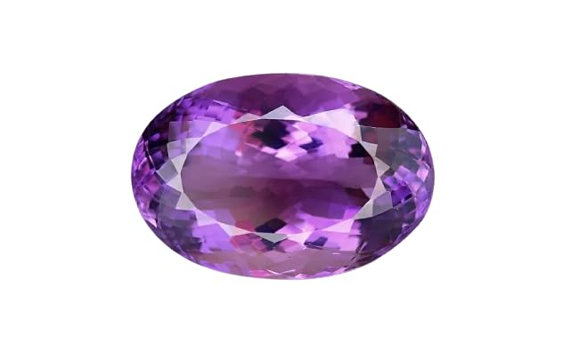 Amatista natural de 5.25 ratti sin tratar gema ovalada de alta joyeria