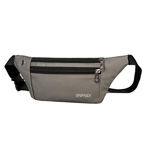 Bolsa de Cintura para Correr, Soporte para Teléfono Móvil, Brillante, para Hombres, Mujeres con Bolsa Oculta Bolsas de Gimnasio Paquete de Cintura con Cinturón para Correr(Bronce)