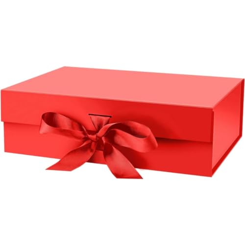 Caixa FlexBox Rígida de Papel com Imã e Cetim para Presente - Y33...