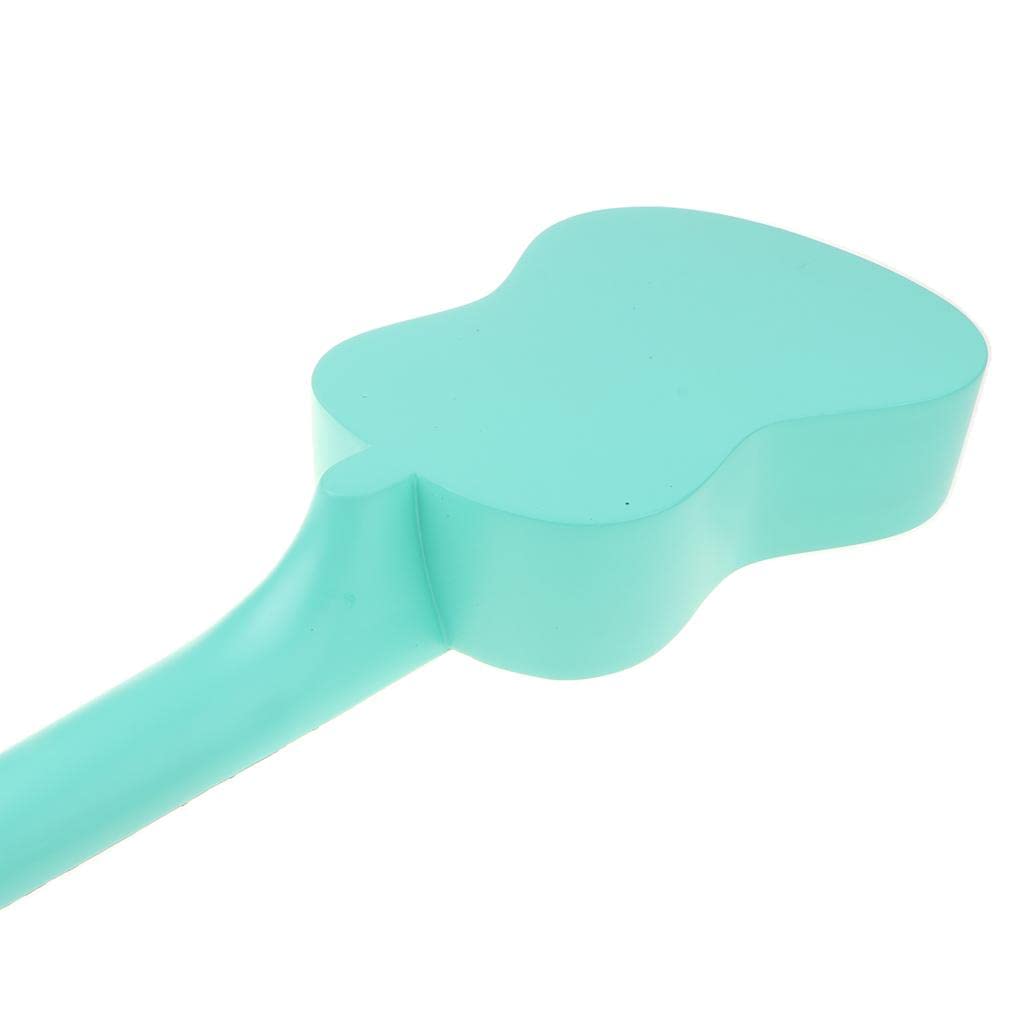 Ukulele Mini Chitarra 4 Corde Strumento Musicale Bambini Materiale Resistente con Corde in Nylon Adatto a Bambini Principianti Regalo Amici, Turchese
