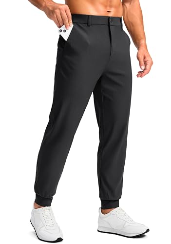 G Gradual Men's Golf Joggers Pants 4 Pockets with Belt Loops 28