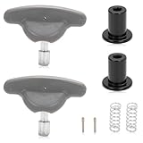 Adefol 2 Stück Verstellbares Griff-Reparatur-Set für Honda HRR216K6, HRX217K2 Rasenmäher, Robuster Griffversteller Ersatz OEM 06530-VL0-315ZA