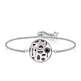 BRACELET BANGLE FACILE À PORTER: porter ce bracelet est très élégant, généreux et beau, adapté à toute occasion, il vous rendra plus belle. Il s'agit d'un bracelet absolument classique. Librement réglable pour tout le monde