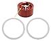 Lot de 2 joints en caoutchouc transparent de rechange pour Kitchenaid Artisan Blender 5KSB555, 5KSB5553, 5KSB565, 5KSB585, 5KSB5