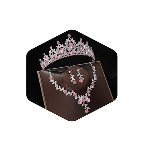 Kamirola Tiaras and Crowns for Women,Tiaras Earrings Necklace sets