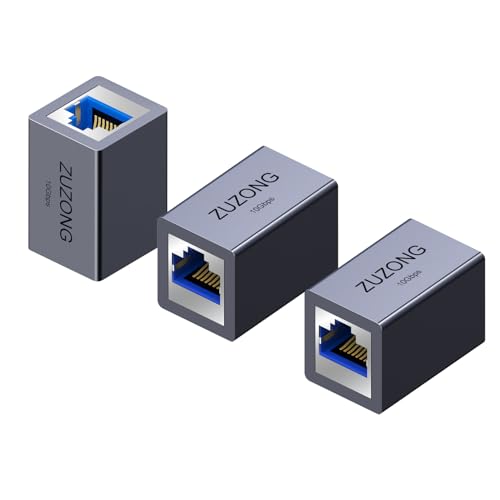 ZUZONG 10GB RJ45Jv[ C[TlbgJv[ 10Gbps CJv[ Cat8/Cat7/Cat6a/Cat6/Cat5e/Cat5p C[TlbgP[uA_v^[ PC[^[f PS5 XboxX-X(3)
