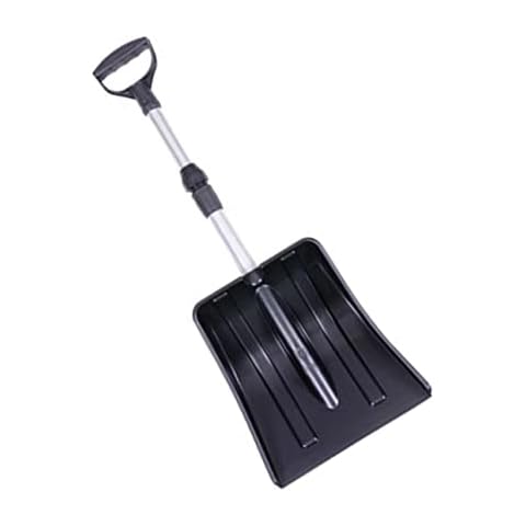 Glasdon Snospade Snow Shovel - Extendable Snow Shovel for Snow Removal - Lightweight and Compact - 70.5cm - 83.5cm Length Cover