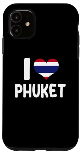 I Love Phuket Island Thailand yY ^C n[g X}zP[X iPhone 11 p