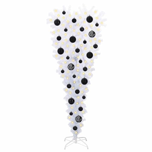Árbol de Navidad Artificial de 120 cm en PVC y Acero con 150 LED Integrados 4