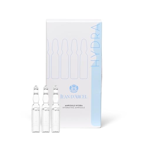 JEAN D'ARCEL AMPOULE HYDRA - Ampullen Set für Feuchtigkeit, Anti-Aging & Straffung - Mit niedermolekularer Hyaluronsäure - Hydrating Ampoule - 5 x 2 ml