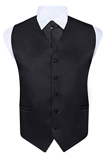 Men's Ascot Tie (Black)