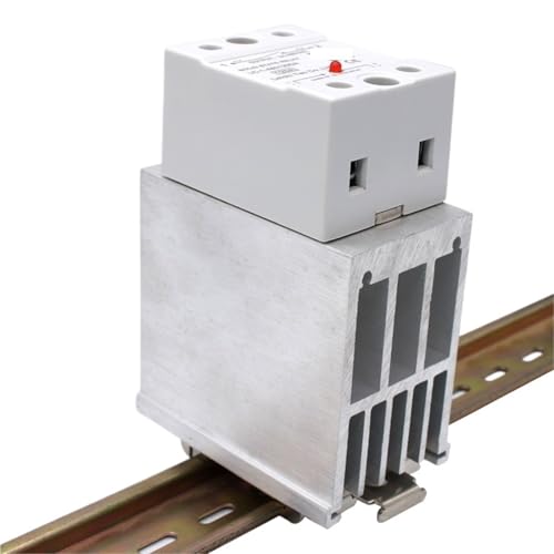 Relais statique solide monophasé haute performance 100A AC-AC avec dissipateur