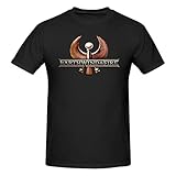 Men's Cotton Earth Music Wind Band and Fire T Shirts Round Neck Soft Funny Short Sleeve T-Shirt for Sports Leisure Party XX-Large