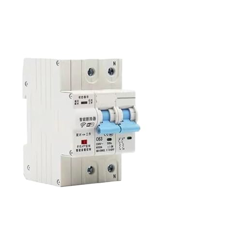 Disyuntor inteligente 20A soluciona sobrecargas con interruptor automatico 2P 2