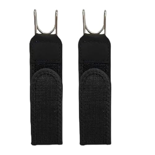 Image of Buckle Less Belt for Men, 2 Pcs Adjustable Elastic Belt Without Buckle with Metal Hook, Comfortable Stretch Waist Belt for Jeans, Trousers & Casual Wear, Suitable for Seniors, Office