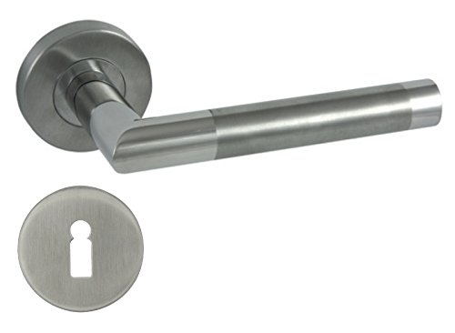 Preisvergleich Produktbild DOMINO TÜRGRIFF SIENA-R INOX EDELSTAHL POLIERT BB-BUNTBART [BUNTBART]