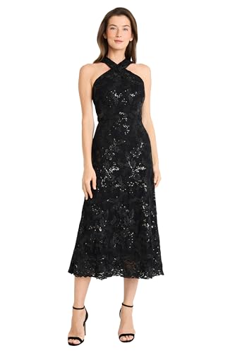 Image of Maggy London Women's Halter Neck Midi Dress