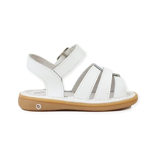 Image of Wee Squeak Toddler Squeaky Sandals with Removable Squeaker in Fun Styles & Colors for Boys and Girls