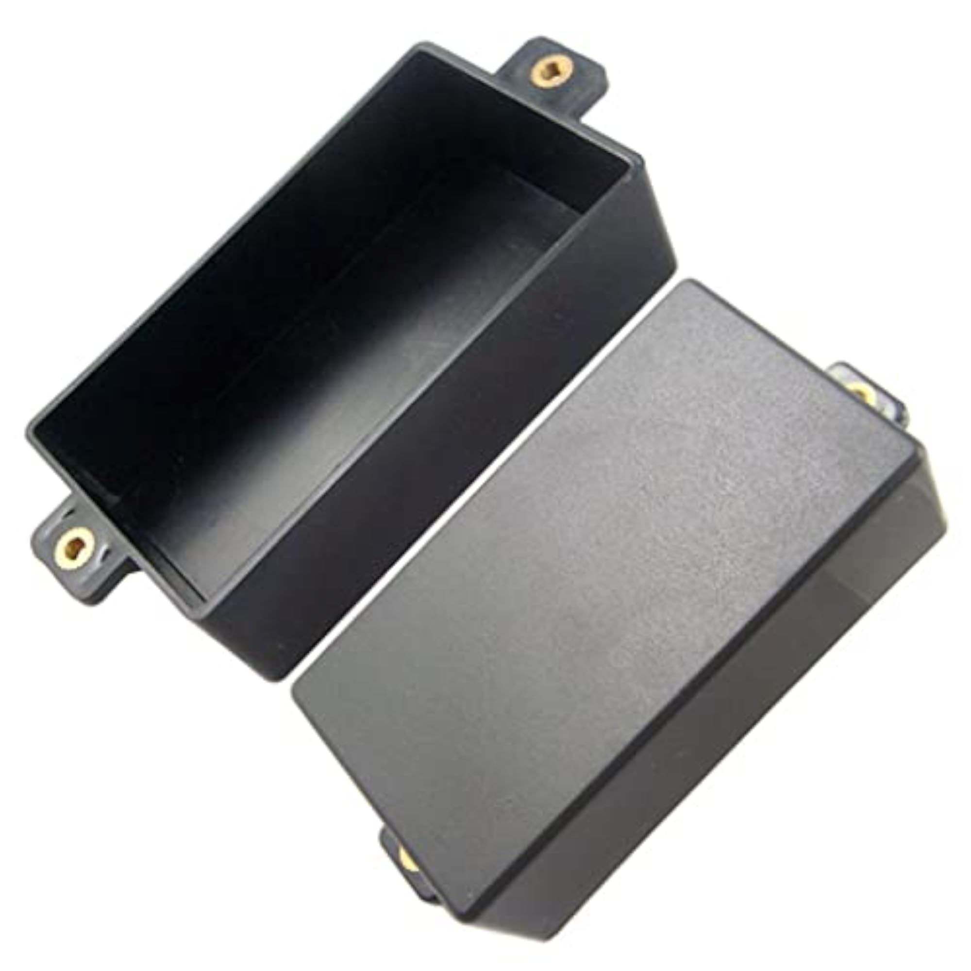 Electric Guitar Pickup Humbucker Covers, Double Black