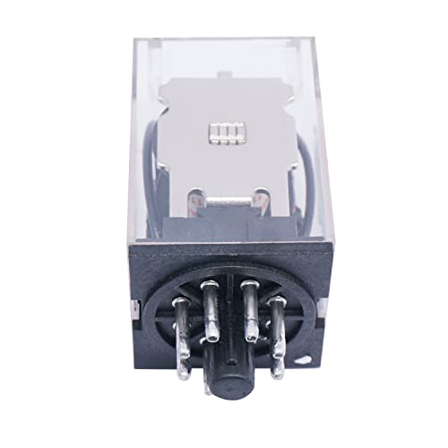 TWTADE/JTX-2C, MK2P-I DPDT Power Relay with Plug-in Terminal Socket Base, AC 110V Coil, 8 Pin 2NO 2NC (Quality Assurance for 1 Years) AC 110V by TWTADE - Image 5