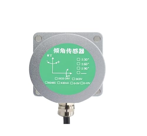 Industrial Inclination Sensor Angle Measurement Inclinometer 4-20mA/485 Dual Axis(0.2° | 0-10V(±30°))