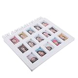Elegante acento hogareño: combina funcionalidad con estética moderna, realzando la decoración de cualquier habitación con su estilo limpio y minimalista, marco de fotos para de año escolar, marco de fotos para de grado