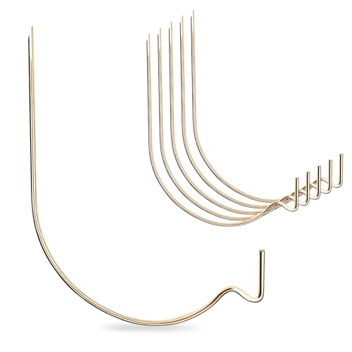 FURHUA 20pcs Aeneous Super Hook Picture Hangers and Office Pack, Drywall Hooks for Hanging Pictures, Wall Hooks, Picture Hangers, Picture Hanging Kit，Hang Art, Clock, Shelves, Mirrors