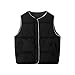 Puffer Vest for Girl Casual Loose Zip Up Padded Gilet Winter Quilted Jackets Fashion Outwear 2-10 Years