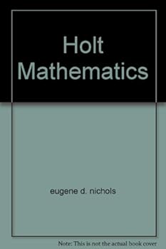 Hardcover Holt Mathematics Book