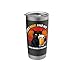 I Like Beer & My Cat & Maybe 3 People Funny Black Cat Dad Stainless Steel Insulated Tumbler