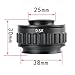 C Mount Adapters Lens 0.5X CTV for Trinocular Stereo Microscope 38MM Interface
