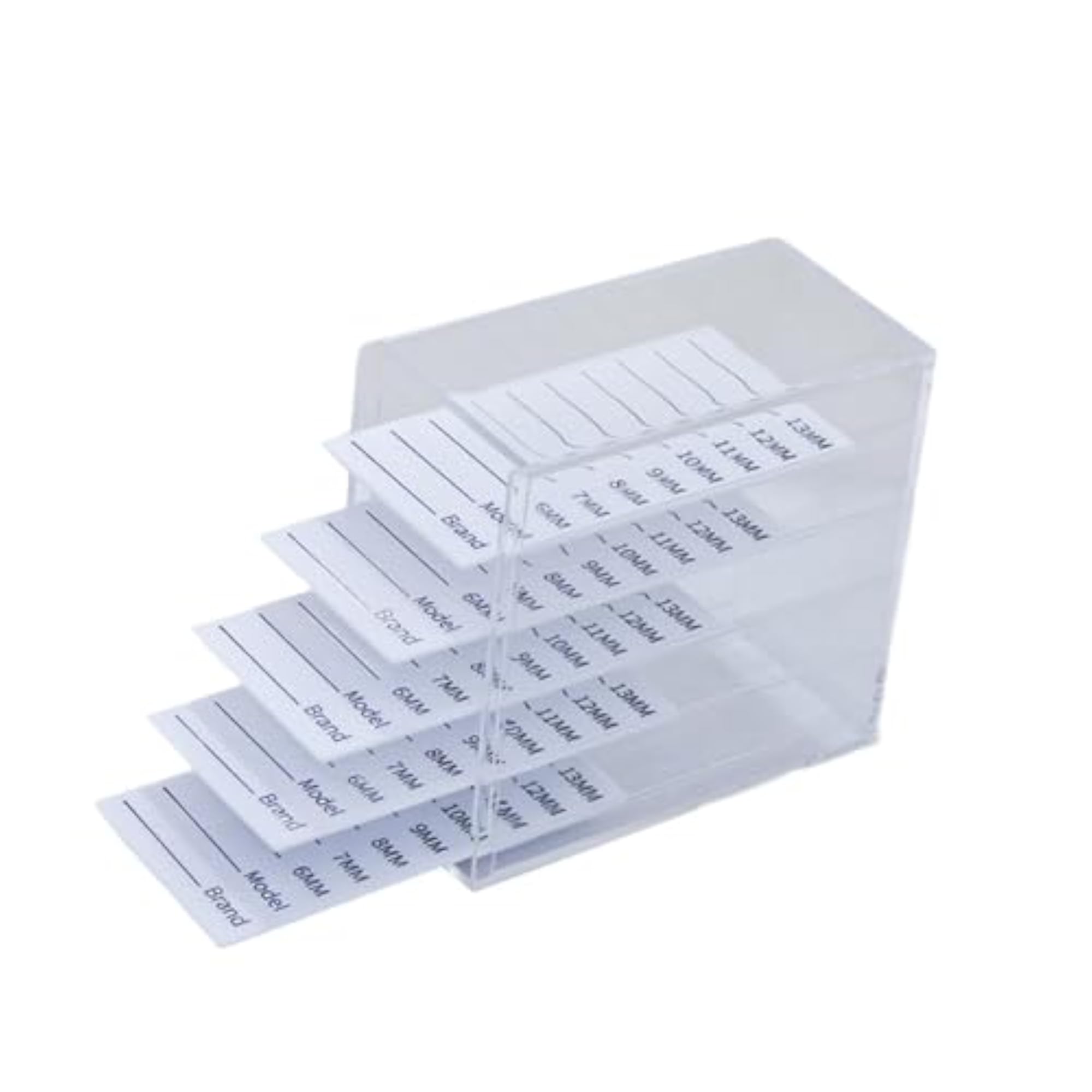 5 Layers Eyelash Storage Box Makeup Organizer