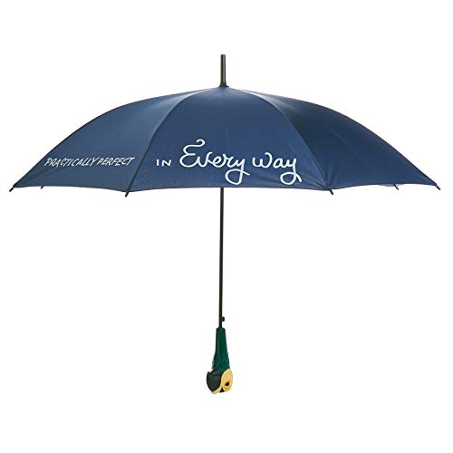 Paladone Mary Poppins Umbrella with Parrot Handle - Officially Licensed Disney Merchandise, 1.2 meters