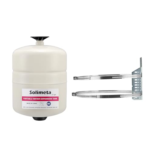 Solimeta 2.1 Gallon Expansion Tank with Wall Mount