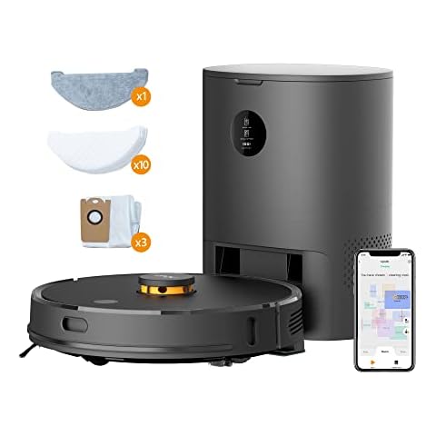 Staubsauger Roboter Imou L11Pro mit Auto Absaugstation 45 Tage Handfrei 3 in 1 Saugroboter Cover