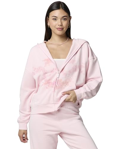 Image of florence by mills Women's Cozy Crush Oversized Graphic Zip Hoodie