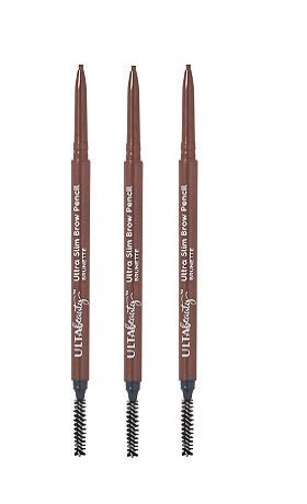 Ulta Beauty 3 Pack Ultra Slim Brow Pencil. Brunette. Size 0.003 oz.