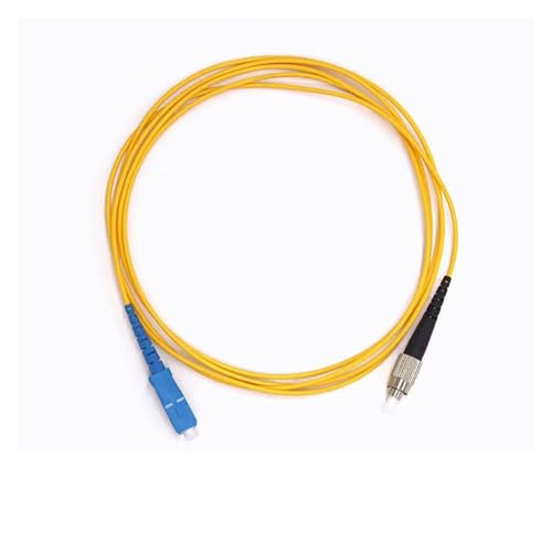 Câble fibre optique monomode FC-SC à faible perte optique avec polissage UPC 3m